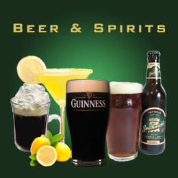 Beer and Spirits at Groggs Traditional Irish Pub